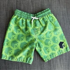 Green Kids Shorts